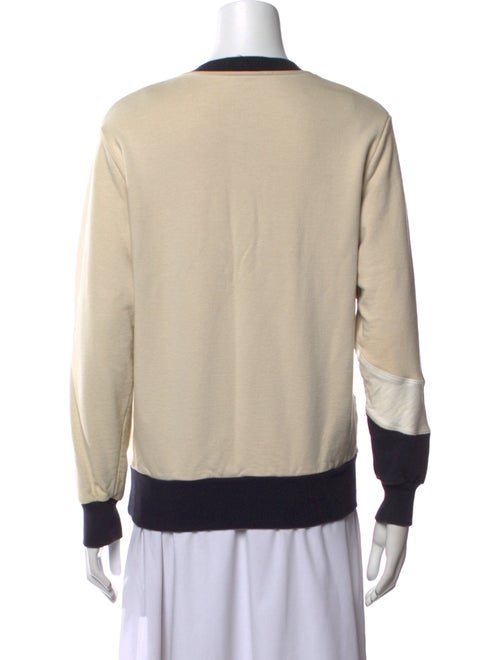 Chanel 2018 Colorblock Pattern Sweatshirt