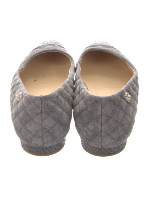 Chanel 2016 Interlocking CC Logo Ballet Flats