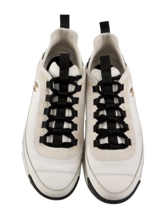 Chanel Interlocking CC Logo Sneakers