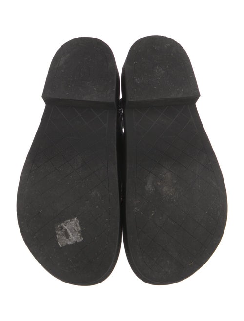 Chanel 2023 Interlocking CC Logo Slingback Sandals