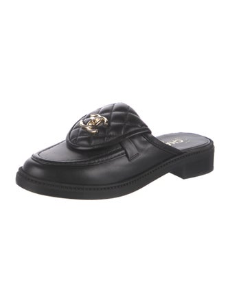 Chanel 2025 Interlocking CC Logo Mules