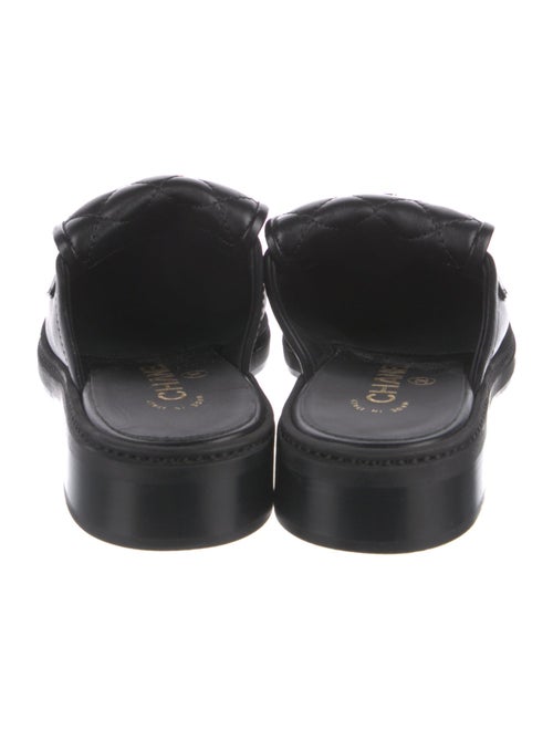 Chanel 2025 Interlocking CC Logo Mules