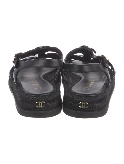Chanel 2024 Interlocking CC Logo Gladiator Sandals