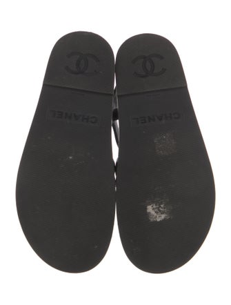 Chanel 2024 Interlocking CC Logo Gladiator Sandals