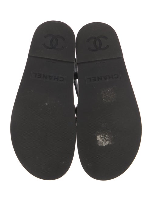 Chanel 2024 Interlocking CC Logo Gladiator Sandals