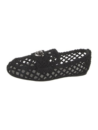 Chanel 2023 Interlocking CC Logo Ballet Flats