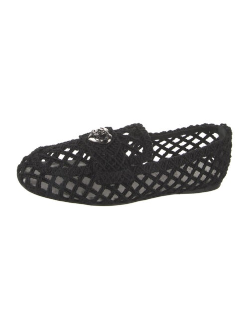 Chanel 2023 Interlocking CC Logo Ballet Flats