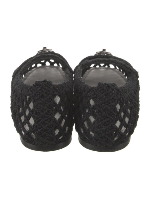 Chanel 2023 Interlocking CC Logo Ballet Flats
