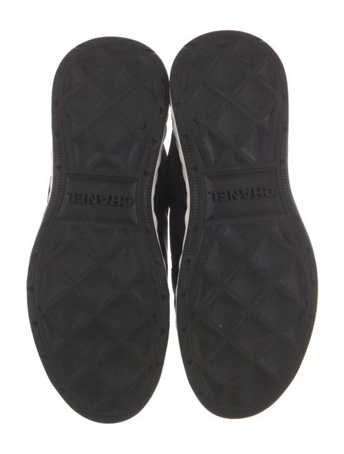 Chanel Interlocking CC Logo Nylon Sneakers