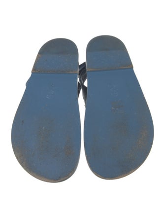 Chanel 2023 Interlocking CC Logo Sandals