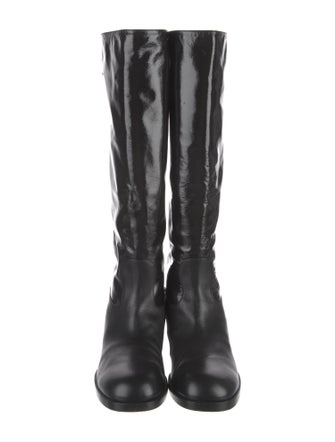 Chanel 2021 Interlocking CC Logo Riding Boots