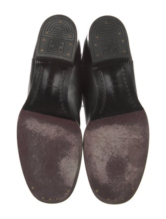 Chanel 2021 Interlocking CC Logo Riding Boots