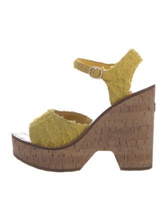 Chanel 2022 Tweed Slingback Pumps