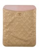 Chanel Quilted CC iPad Case