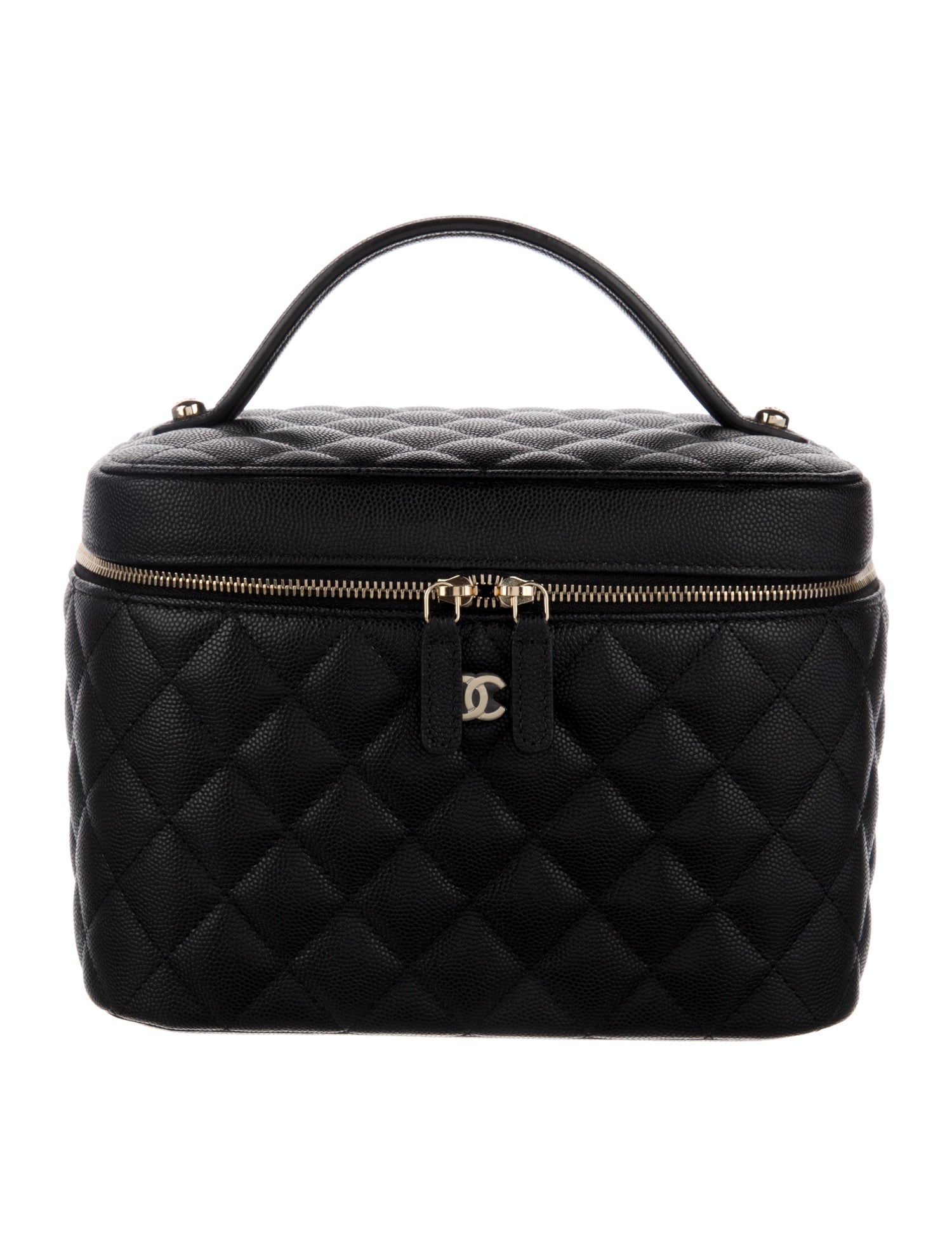 Chanel Large Quilted Vanity Case
