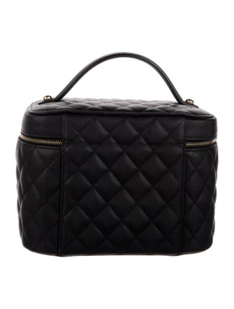 Chanel Large Quilted Vanity Case