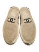 Chanel 2016 Faux Pearl Accents Espadrille Sneakers