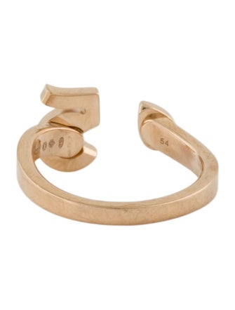 Chanel 18K Diamond Extrait De N°5 Ring