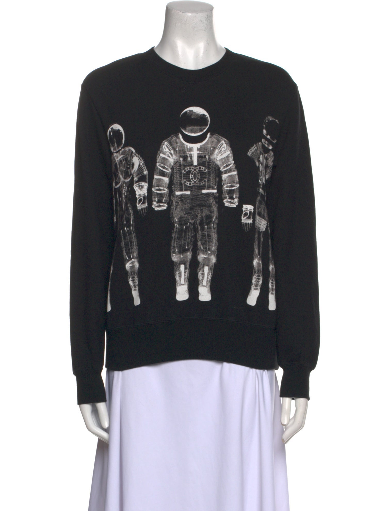 Chanel 2017 Graphic Print Sweatshirt