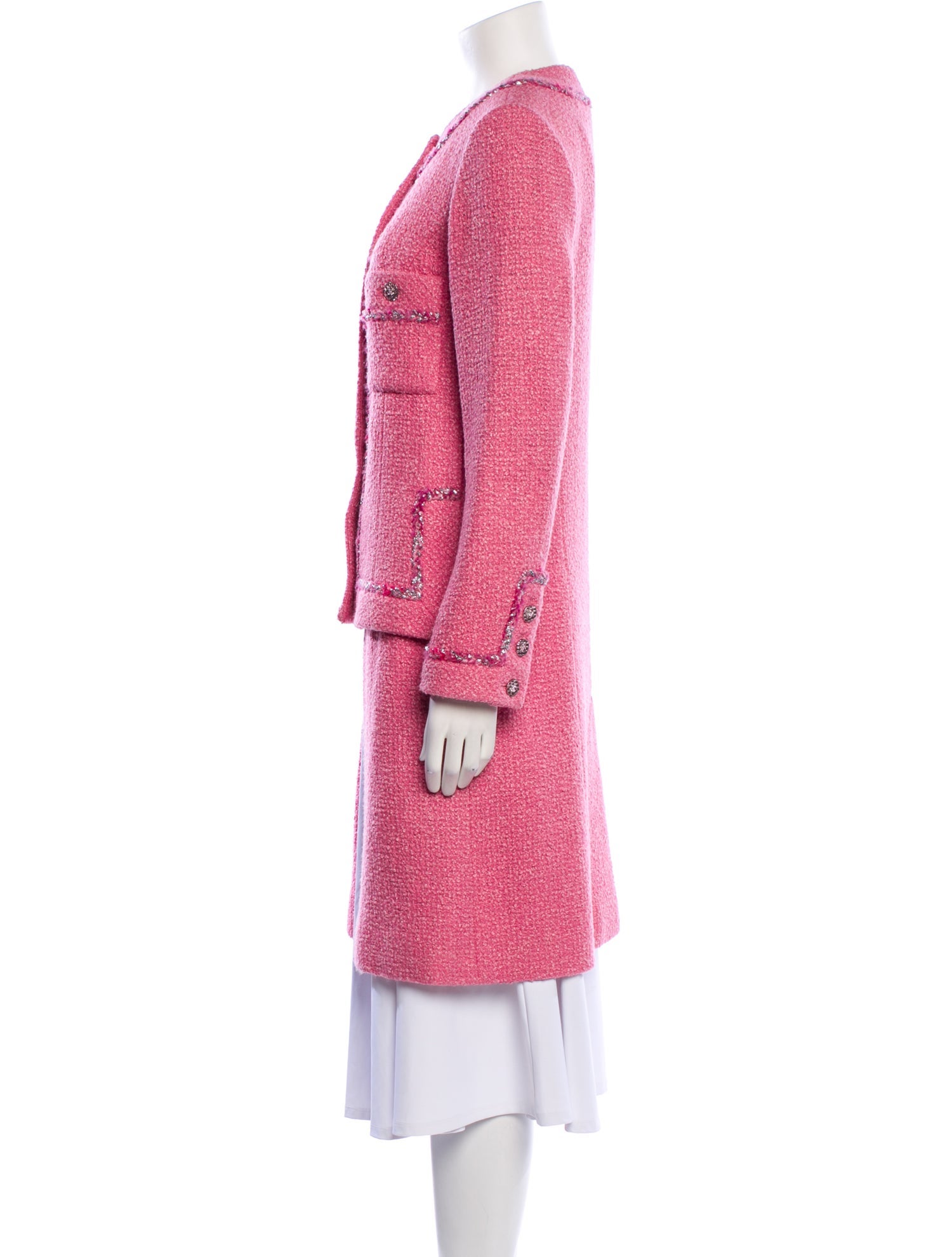 Chanel 2022 Tweed Coat