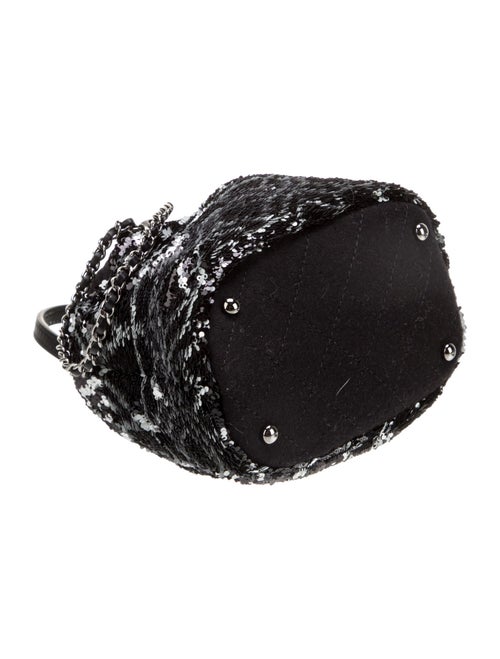 Chanel Mini Sequin Bucket Bag