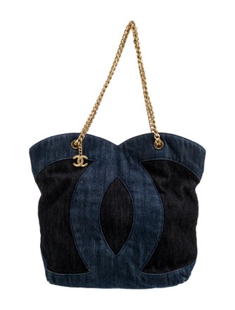 Chanel 2023 Denim CC Tote