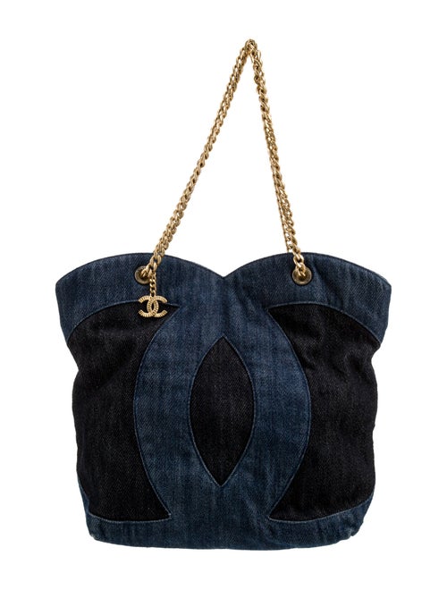 Chanel 2023 Denim CC Tote