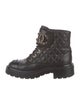 Chanel 2020 Interlocking CC Logo Combat Boots