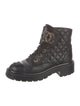 Chanel 2020 Interlocking CC Logo Combat Boots