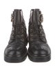 Chanel 2020 Interlocking CC Logo Combat Boots