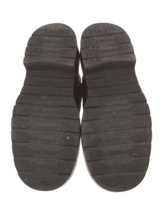 Chanel 2020 Interlocking CC Logo Combat Boots