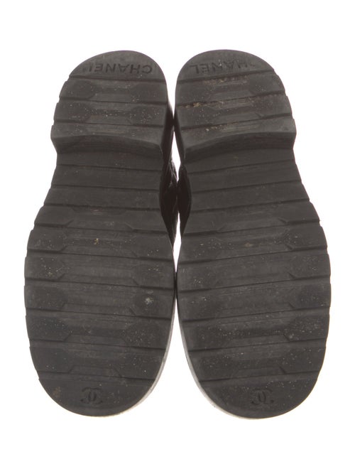 Chanel 2020 Interlocking CC Logo Combat Boots