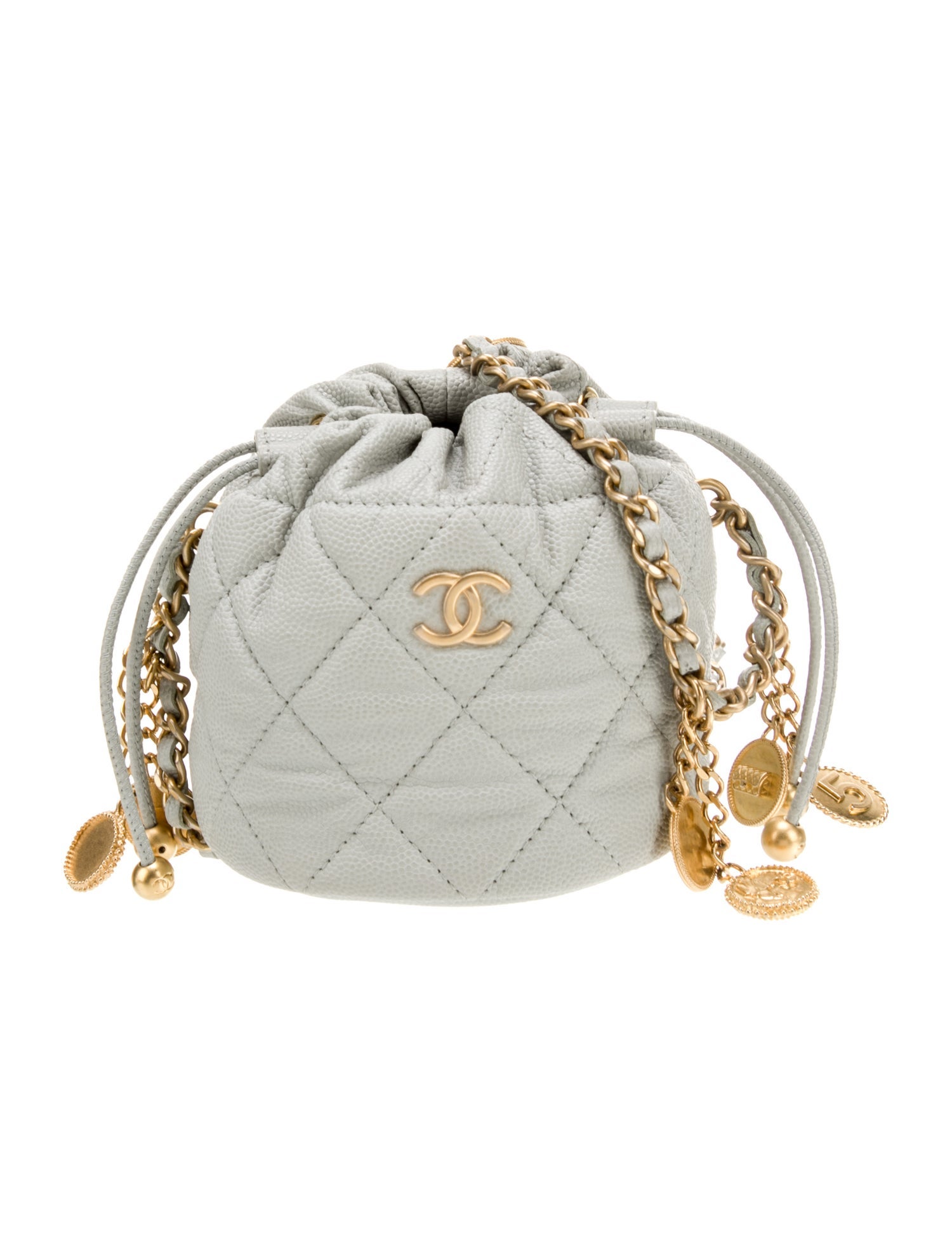 Chanel Mini Caviar Bucket Bag