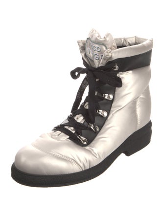 Chanel 2018 Coco Neige Combat Boots