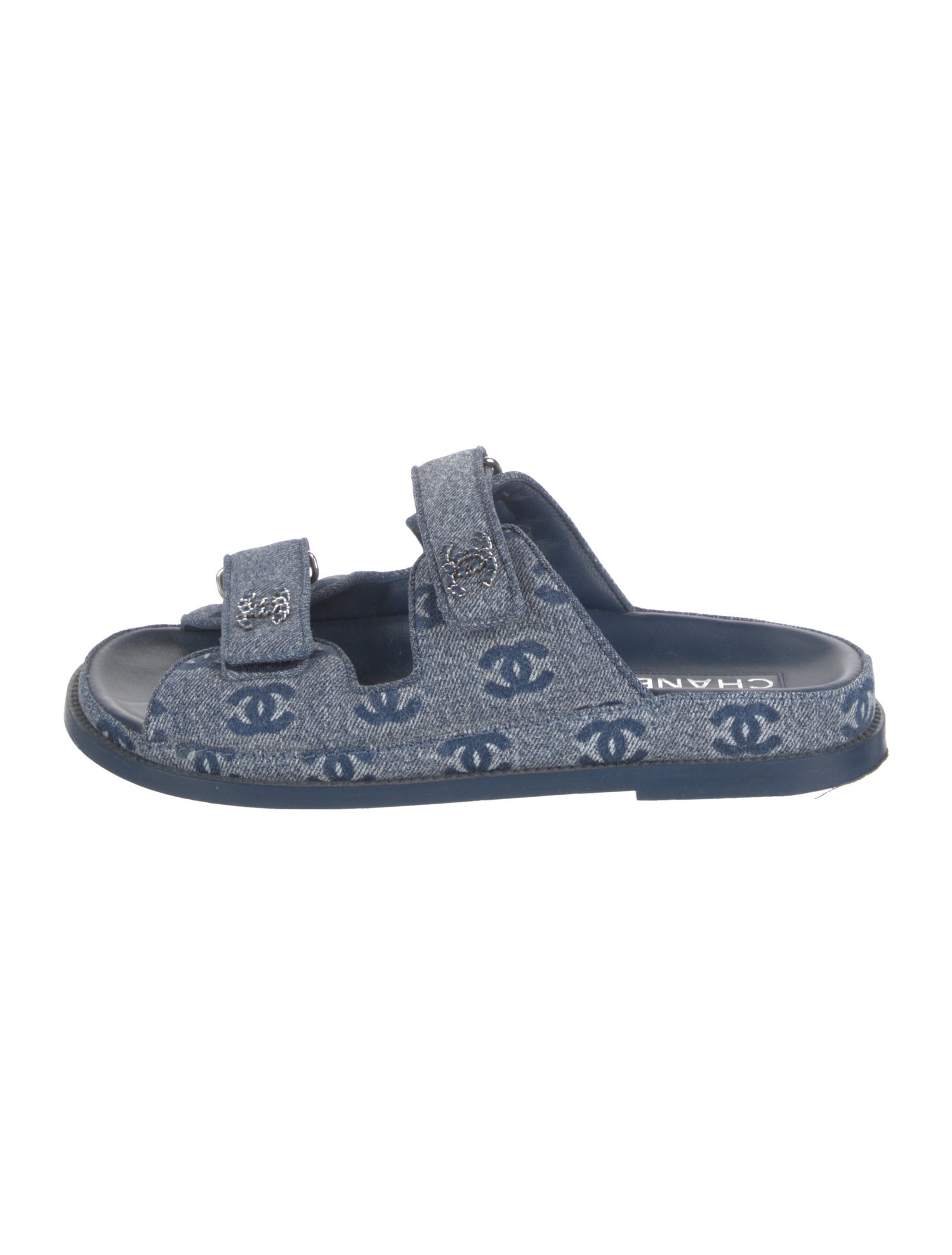 Chanel 2025 Interlocking CC Logo Slides