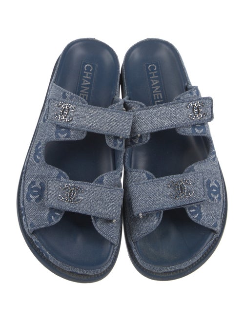 Chanel 2025 Interlocking CC Logo Slides