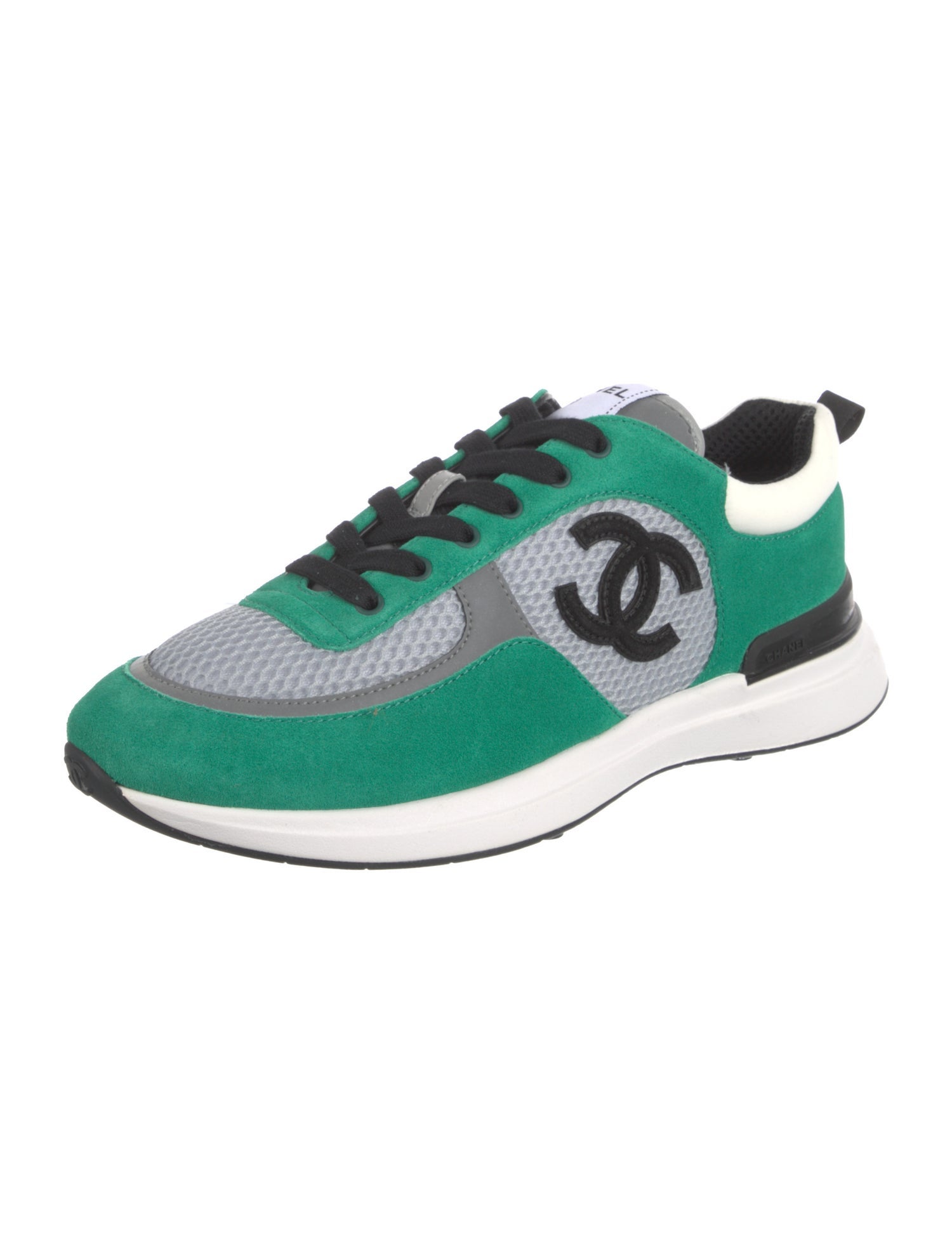 Chanel 2022 Interlocking CC Logo Athletic Sneakers