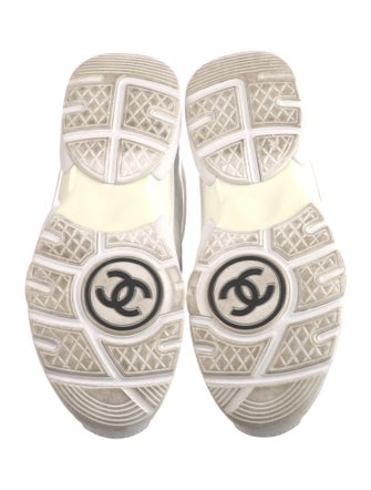 Chanel 2018 Interlocking CC Logo Wedge Sneakers