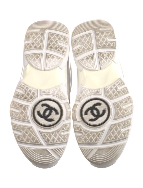 Chanel 2018 Interlocking CC Logo Wedge Sneakers