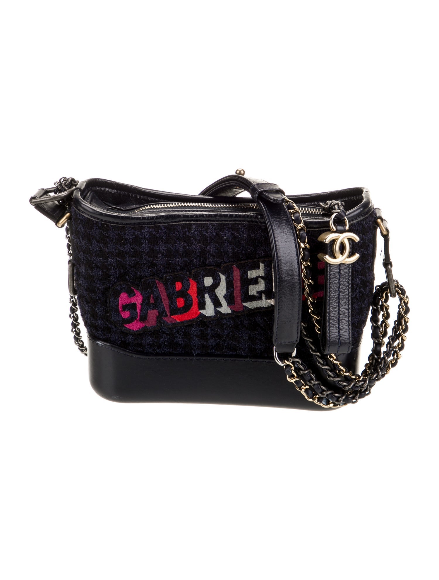 Chanel Small Tweed Gabrielle Hobo