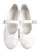 Chanel Interlocking CC Logo Leather Mary Jane Flats