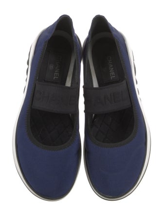 Chanel Interlocking CC Logo Sneakers