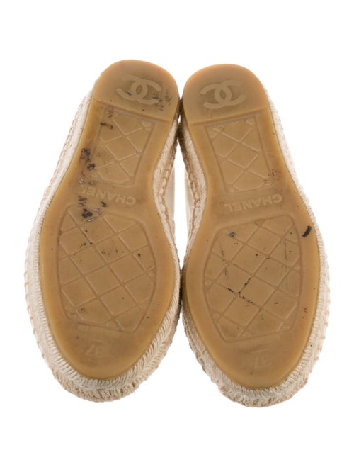Chanel 2020 Interlocking CC Logo Espadrilles
