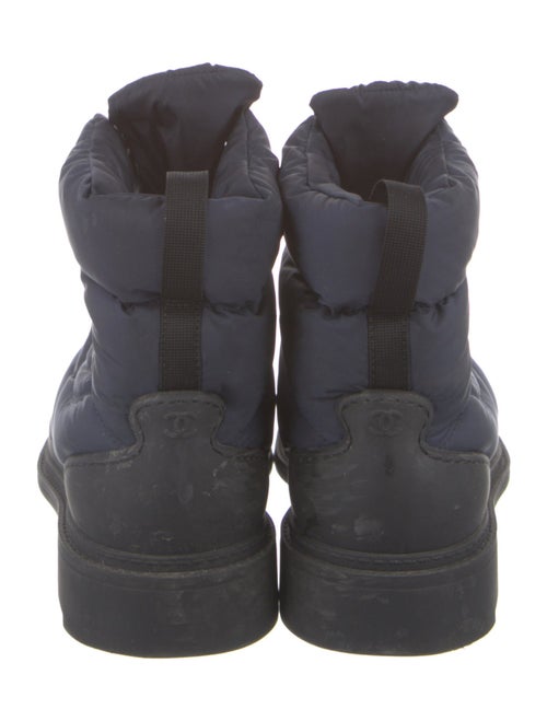 Chanel 2018 Interlocking CC Logo Combat Boots