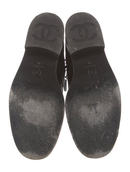 Chanel 2019 Interlocking CC Logo Combat Boots