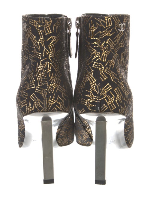 Chanel 2025 Interlocking CC Logo Boots