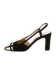 Chanel 2024 Interlocking CC Logo Slingback Pumps