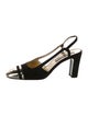 Chanel 2024 Interlocking CC Logo Slingback Pumps