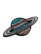 Chanel Strass & Resin Planet Brooch