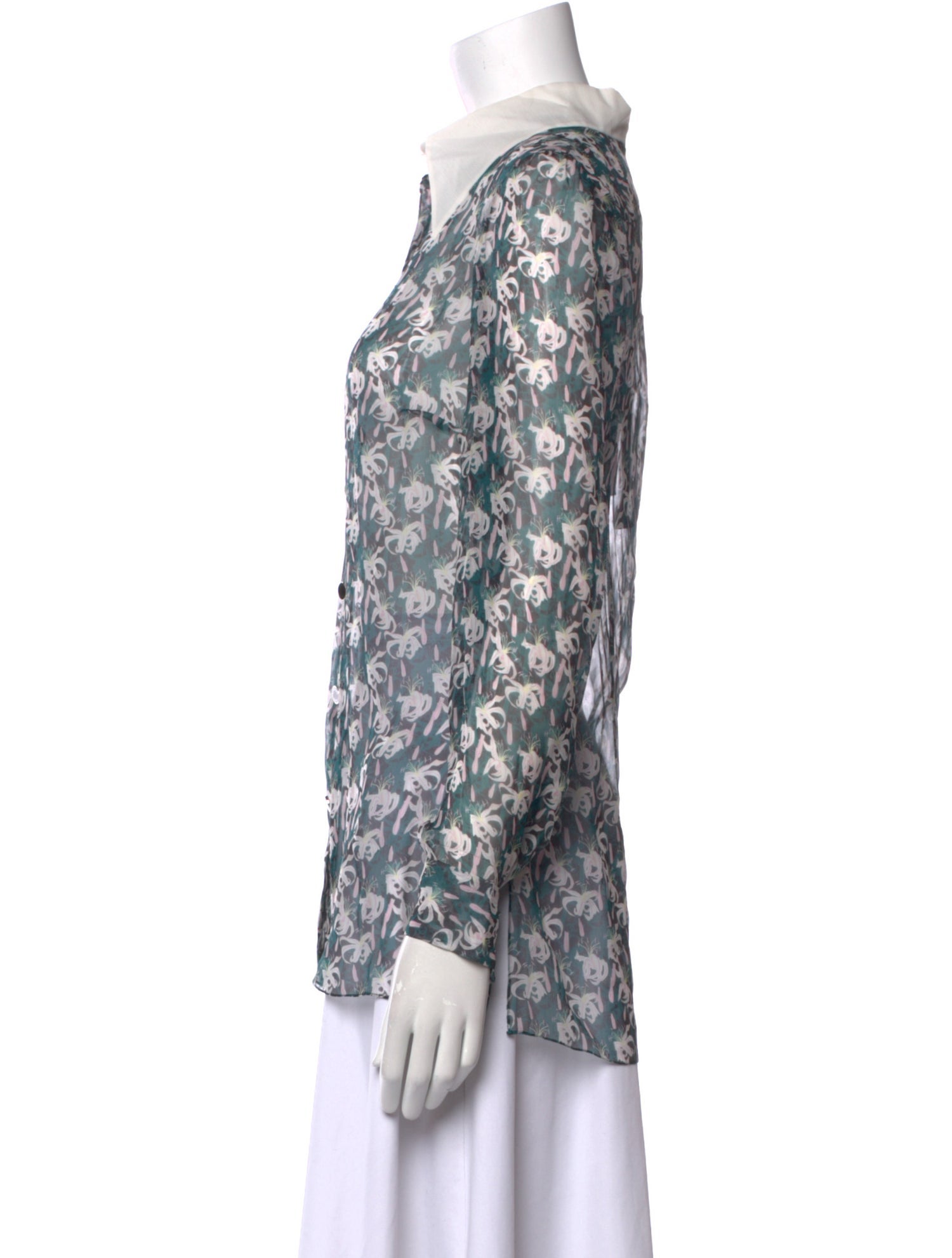 Chanel 2023 Metiers d'Art Collection Button-Up Top w/ Tags